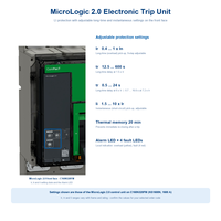 Disjoncteur miniature Schneider MCCB NS N 50kA H 70kA 3P 4P 630b 800A 1000A 1250A 1600AC160N320FM Original et Neuf 100%