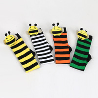 Compports enfants Halloween école chaussettes drôle mignon dessin animé chaussettes enfant abeille décoration cuisse haute bas pour les filles