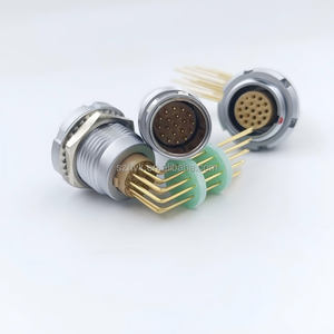 תואם לתקע התעופה המקורי מסדרת B מדגם FGG 2B עם 19 פינים ומחבר עגול נשלף-נכנס עם נעילה עצמית - Product Image 6