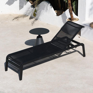 Chaise longue de jardin réglable pour l'extérieur, idéale pour la piscine et la plage - Product Image 5