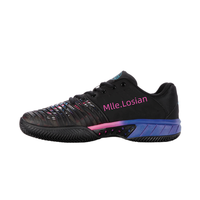 Chaussures de padel légères Chine, chaussures de padel de qualité supérieure pour hommes, chaussures de padel noires de vente chaude