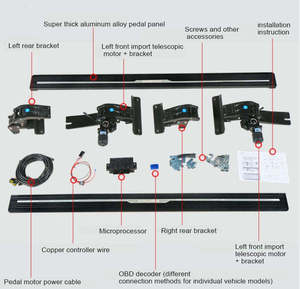Marchepieds électriques pliables à LED pour Ford Bronco (version deux portes) - Pièces détachées automobiles - Product Image 4