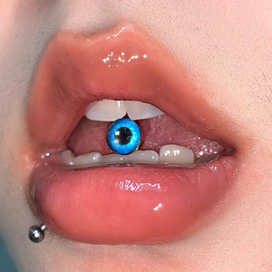 Novedad de Verano: Joyería Sexy para Piercing de Lengua de Acero Inoxidable, Diseño Ojo Mágico, Piercings de Lengua con Rosca Externa para Venta al por Mayor - Product Image 4