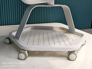 Custom Training <strong>Classroom</strong> <strong>College</strong> 360 Swivel Wheeling Class Chair School Student Plastics School Desk and Chair With Writing Pad - Product Image 4