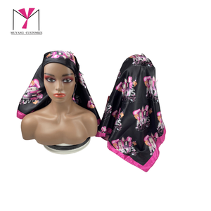 Bufanda Unisex de Seda 100% de Lujo, Suave y Fresca, Personalizada MUYANG 2026, con Diseño de Personajes Impresos en Serigrafía - Product Image 3