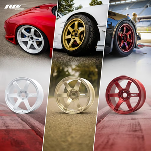 Rines Forjados Roc Custom TE37 18x9.<span class=keywords><strong>5</strong></span> para Autos de Carreras JDM 5x114.3 para Skyline GTR Subaru WRX STI Lancer Evolution VIII - Product Image 1