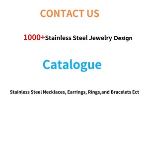 Accessoires de bijoux fantaisie, zircon, plaqué or 18 carats, vente en gros, bracelets en acier inoxydable en vrac - Product Image 2
