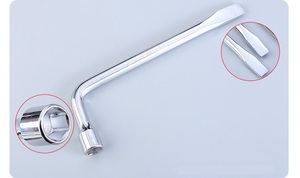 Telescoping Brace cờ lê L hình dạng lốp cờ lê cờ lê cho dễ dàng loại bỏ Nut điều chỉnh chiều dài đòn bẩy cao - Product Image 6