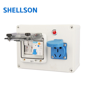 Boîte de distribution pour <span class=keywords><strong>disjoncteur</strong></span> à courant résiduel Boîte de prise portable en plastique combinée électrique d'extérieur - Product Image 5