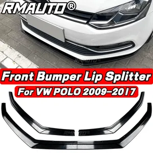 POLO Lip Front Bumper Splitter Lip <b>Diffuser</b> Rear Bumper Lip Spoiler Body Kit for Volkswagen VW POLO 2009-2023 <b>Car</b> Accessories - Product Image 1