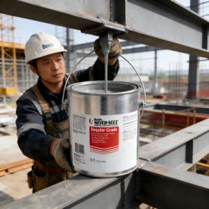 ZT98 Bostik NS-168 NEVER.SEEZ Anti Seize Lubricating <b>Adhesive</b> Compound Regular Grade 8 LB. Flat Top Can for Transportation Use - Product Image 6