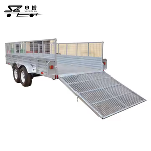 Remorque à essieux tandem Remorque à benne basculante à côtés hauts Meilleur prix - Product Image 1