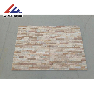 Nhà sản xuất bán buôn đá phiến tự nhiên màu xám đen giá rẻ, đá văn hóa hình chữ Z, ốp tường - Product Image 6