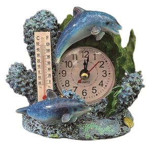 Dolphin Alarm Clock Ornament Ocean Series - Product Image 2