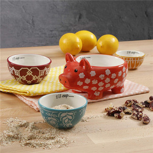 Cerdo <span class=keywords><strong>de</strong></span> cerámica tazas <span class=keywords><strong>de</strong></span> medir surtidos - Product Image 5