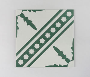 Imágenes de Precio de Fábrica de Patrones de Azulejos de Cerámica para Piso, Azulejos de Cerámica Mate Antideslizantes para Interiores, Azulejos de Piso Verde Marruecos - Product Image 4