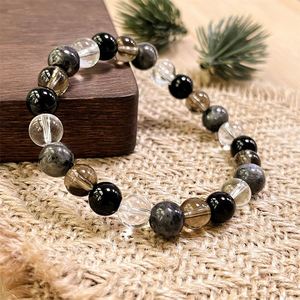 Pulsera de Piedra Natural con Cuentas de Vidrio Coloridas, Talismán de la Suerte, Control de Calidad Estricto para Mayoristas, Listo para Enviar (RTS) - Product Image 1