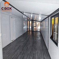 Contenedores de Vivienda de Lujo Cbox de 40 pies, Plegables, Personalizables para Exportación, Instalación Rápida, Expandibles