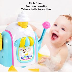 Juguete de Baño para Bebés, Máquina de Burbujas, Fabricante de Helados de Espuma, Juguetes de Baño de Espuma, Material Seguro - Product Image 2