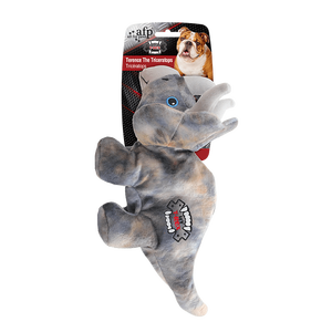 AFP <span class=keywords><strong>Terence</strong></span> el Triceratops, Peluche de Dinosaurio, Juguete Masticable Resistente para Perros Mordedores Agresivos - Product Image 3