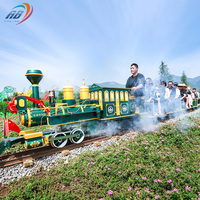 Vente directe usine : Grand train touristique extérieur pour le transport de passagers dans les parcs d'attractions