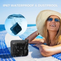 Nouveau haut-parleur de karaoké extérieur sans fil étanche IP67 10W Mini haut-parleur Bluetooth Portable avec 1 + N diffusion plusieurs appariements