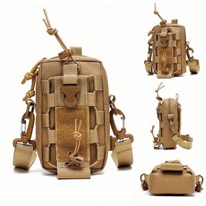 Porte-téléphone tactique Molle EDC personnalisé, pochette de ceinture avec sangles réglables pour la survie en plein air et la randonnée - Product Image 3