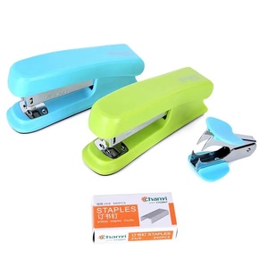 शीर्ष गुणवत्ता कार्यालय और स्कूल प्लास्टिक स्टेपलर 1 पूर्ण स्ट्रिप प्लास्टिक + 1000 स्टेपल + 1 स्टेपल रिमूवर - Product Image 5
