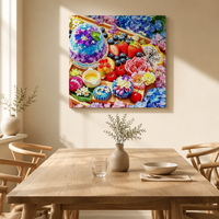Kit de peinture diamant 5D DIY LS, motif Tournesol, 60x60CM, avec diamants en résine pleine couverture et points AB féeriques, sur toile, pour décoration intérieure