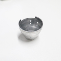 Pièces en aluminium anodisé brillant à paramètres complexes, mesure de haute précision, usinage direct CNC, fabricant