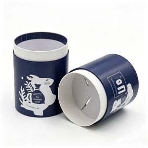 Custom Personalized <b>Recycled</b> Paper Cylindrical Tube Kids Piggy Bank Coin Storage & Collection <b>Box</b> - Product Image 3