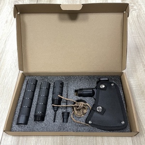 LHKA103 manico staccabile kit di sopravvivenza nero campeggio caccia ascia tattica Multi-Tool martello ascia coltello combo con custodia in nylon - Product Image 3