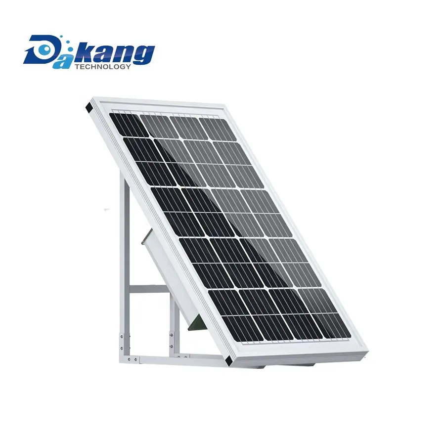 Dakang-Kit de generador de energía Solar para el hogar, batería de litio recargable, 100W, 12v, 60ah