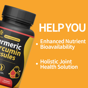 OEM nhà máy Hạt tiêu đen chiết xuất bổ sung cho sức khỏe miễn dịch Doanh chất dinh dưỡng nghệ Curcumin viên nang - Product Image 5