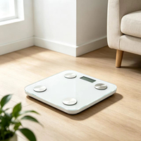 Balance connectée intelligente pour la graisse corporelle et l'IMC, capacité 180 kg, pour salle de bain – Offre spéciale fabricant