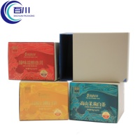 Caja de Regalo de Papel Personalizada de Alta Calidad con Cajones Portátiles para Frascos, Cosméticos, Jabones o Productos de Té