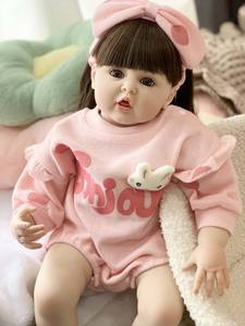 Poupée <span class=keywords><strong>Reborn</strong></span> Kitpanam en silicone <span class=keywords><strong>d</strong></span>'<span class=keywords><strong>occasion</strong></span> pour bébé en poussette, vente en gros - Product Image 2