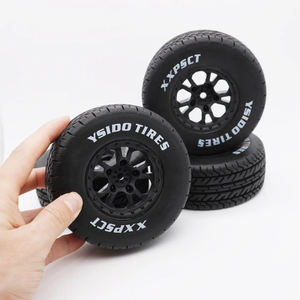 4PCS YSIDO 4.33inch/110mm 1/10 Short Course Truck Tires/Pneu Roue avec 12mm Hex pour Slash Arrma <span class=keywords><strong>Senton</strong></span> HuanQi 727 Vkar 10sc Hpi - Product Image 1
