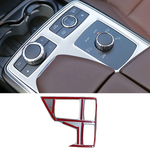 Autocollant adhésif en acier inoxydable pour panneau de console centrale Mercedes-Benz, modification intérieure, pour ML320 350 GL400 450 - Product Image 4