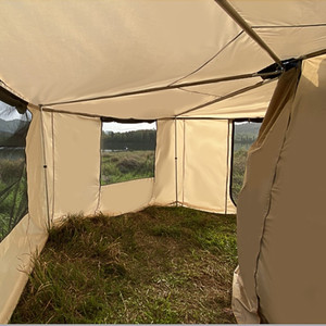 Vente en gros Tente familiale en toile avec annexe Auvent pour voiture, <span class=keywords><strong>camping</strong></span> pour se changer en plein air - Product Image 6