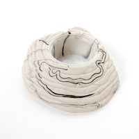 Plateforme de bain de soleil en résine pour tortue, style roche, avec bol d'alimentation, cachette pour reptile, rampe d'escalade, décoration de terrarium