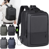 Sac à dos pour ordinateur portable multifonctionnel de grande capacité, imperméable, en polyester respirant, pour les étudiants, l'école, les activités de plein air