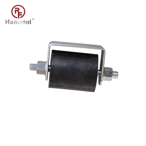 Rodillo Guía de Goma de 3 Pulgadas de Alta Resistencia Personalizado, Rueda Transportadora <span class=keywords><strong>para</strong></span> Puerta Corredera con Rodamientos, Directo de Fábrica - Product Image 5