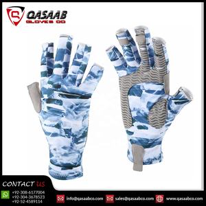 Microfibre-Tech Gants de jardinage demi-doigts sans doigts Protection solaire Pêche Gants solaires fabriqués par le Pakistan - Product Image 6