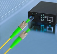 OEM 2.0 kabel komunikasi kabel Patch optik serat optik OM3 PC APC SC FC LC 3.0 dupleks Mode tunggal