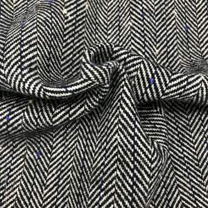 Nuevo Diseño, Suministro de Fábrica, Tela de Punto Jacquard de Lana y Poliéster, Tela de Lana con 30% de Lana para Abrigo - Product Image 1