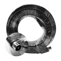 Cable Coaxial Personalizado Lmr 400 300 Rg6 Rg59 de 75 50 Ohmios, Cable de Cobre para CCTV