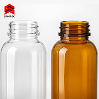 Flacon compte-gouttes en plastique PET avec bouchon doseur, qualité pharmaceutique, 20-100 ml, pour sirop, liquide, gouttes pour les yeux et les oreilles, sécurité enfant, inviolable, personnalisable OEM