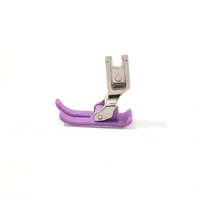 Nouvel accessoire de machine à coudre industrielle MT-18 : Pied presseur en plastique pour machine à coudre à aiguille simple, utilisé pour les pièces de machines à confection.