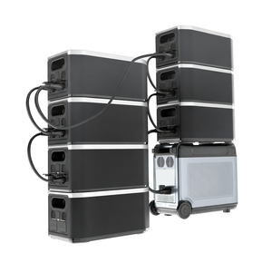 เครื่องกำเนิดไฟฟ้าพกพา 3600W 6000W  สถานีพลังงานสำรองแบบพกพา  แบตเตอรี่ LiFePO4 3600Wh 5120Wh  ใช้พลังงานแสงอาทิตย์ - Product Image 6